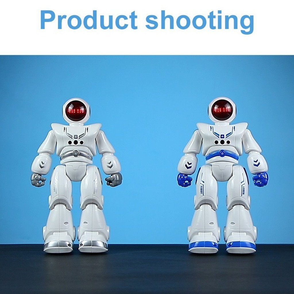 autolock Lernroboter Ferngesteuert Roboter Spielzeug für Kinder,Intelligent Programmier, RC Roboter mit Gestensteuerung/Walk Lernen Spielzeug Geschenk