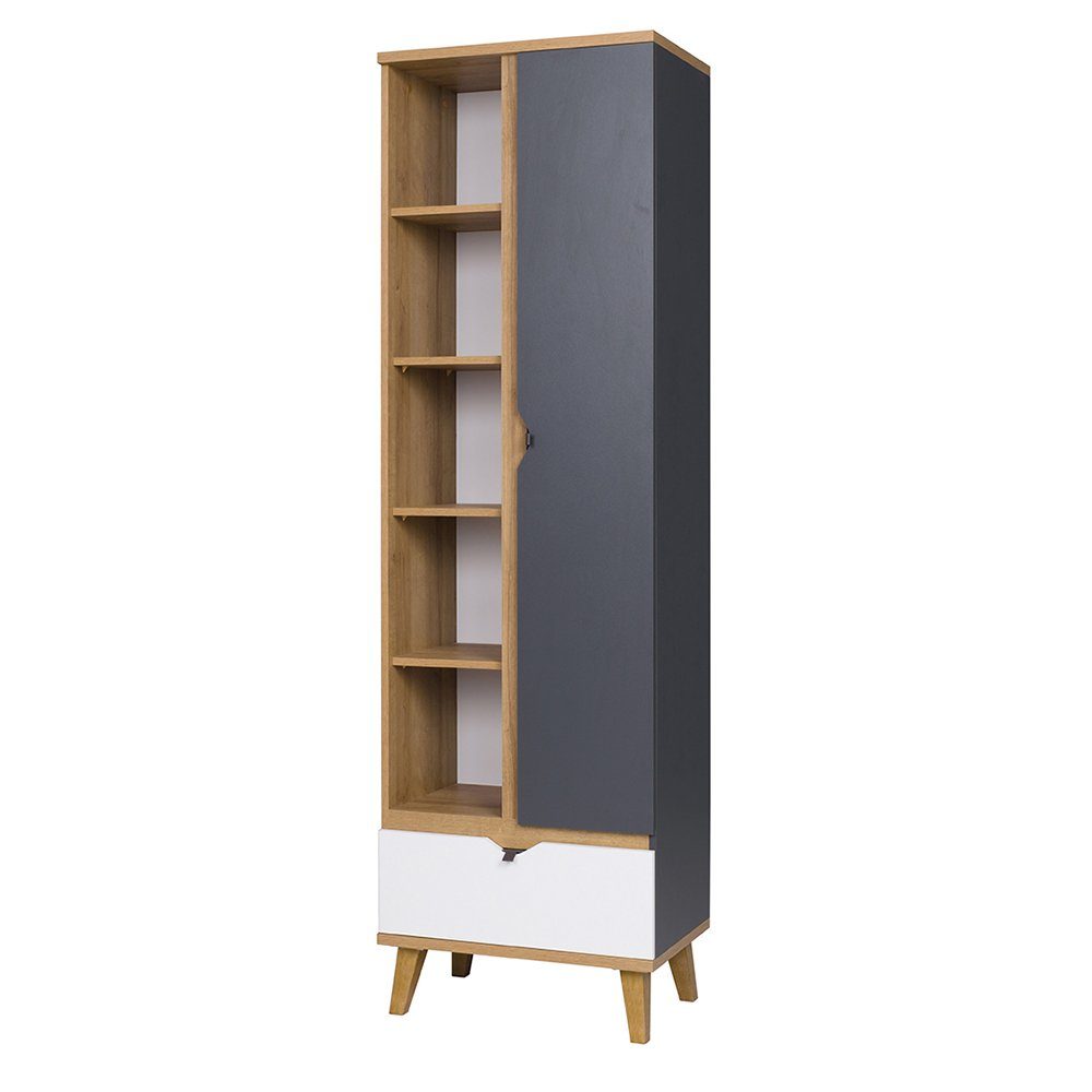 Lomadox Bücherregal MARIBOR-132, 200 cm hoch, günstig online kaufen