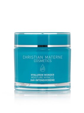 Christian Materne Feuchtigkeitscreme Hyaluron Wonder Miracle Moisture 24h Intensicvreme 1, 1-tlg., für strahlend schöne und gestraffte Haut