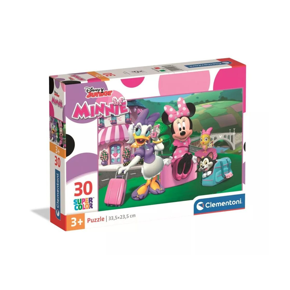 Clementoni® Lernspielzeug Disney Minnie Tour 30-teiliges Clementoni-Puzzle