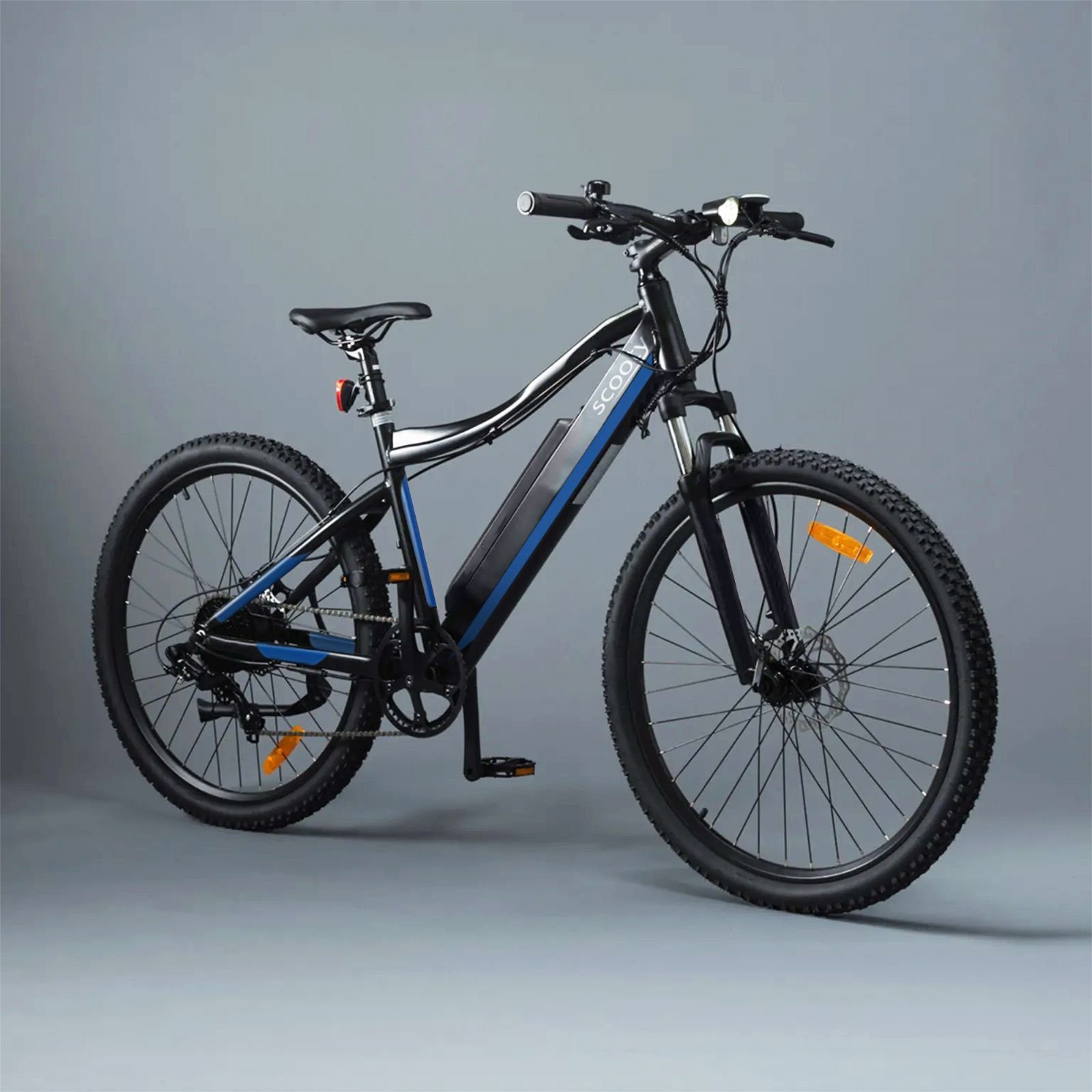 Kettenschaltung, Elektrofahrrad Zoll Gang, E-Bike Olotos eMountainbike 482Wh Heckmotor 28 Scooty abnehmbar Akku, 21