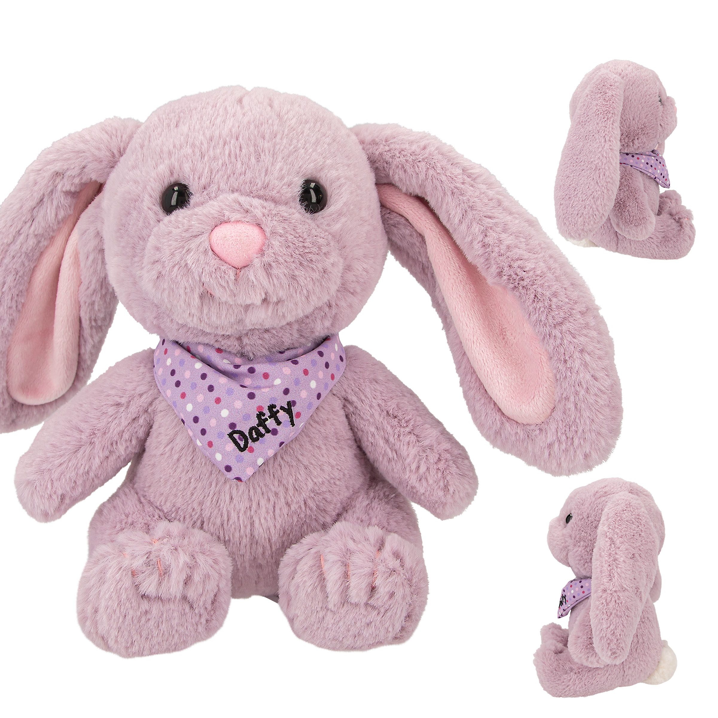 Kuscheltier DEPESCHE SNUKIS Plüsch Hase 11,5x12,5x18,5cm