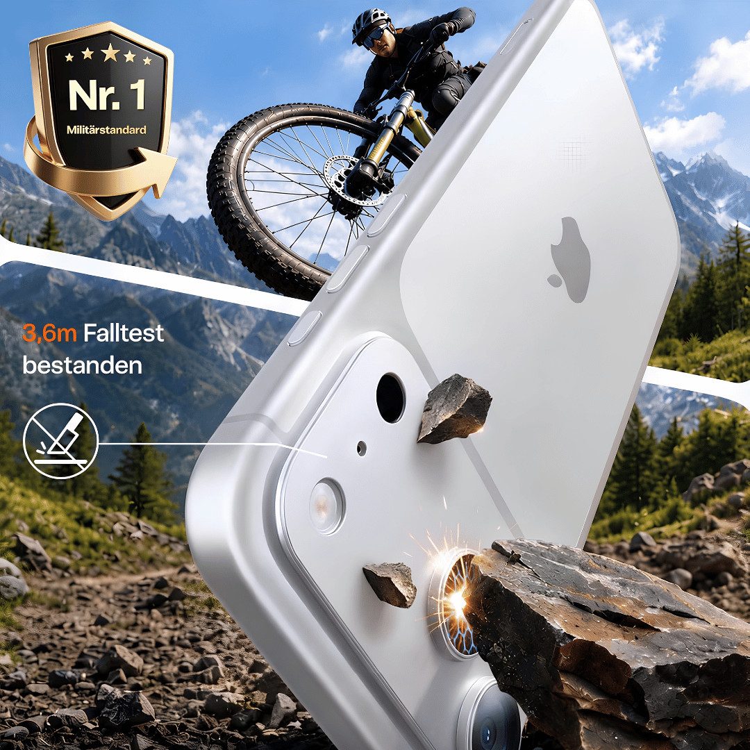 SmartUP Kameraschutzglas für Apple iPhone 18 Pro Max Titan Metall Kamera Linse Panzerfolie Glas für Apple iPhone 18 Pro Max, 1 Stück, Rundumschutz, passgenaue V – Bild 2 von 5