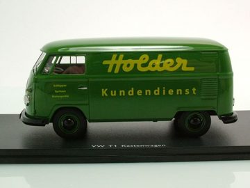 Schuco Modellauto VW T1 Kastenwagen "Holder" grün Modellauto 1:32 Schuco, Maßstab 1:32