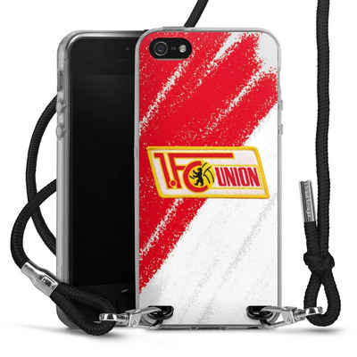 DeinDesign Handyhülle Offizielles Lizenzprodukt 1. FC Union Berlin Logo, Apple iPhone 5 Handykette Hülle mit Band Case zum Umhängen