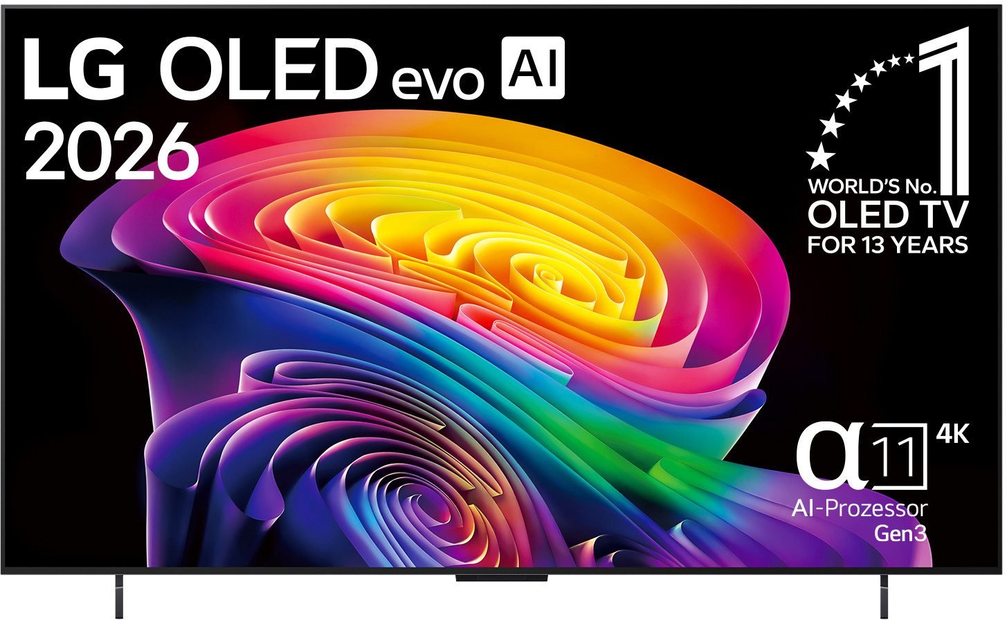 LG OLED42C68LA OLED-Fernseher (106 cm/42 Zoll, 4K Ultra HD, Smart-TV)