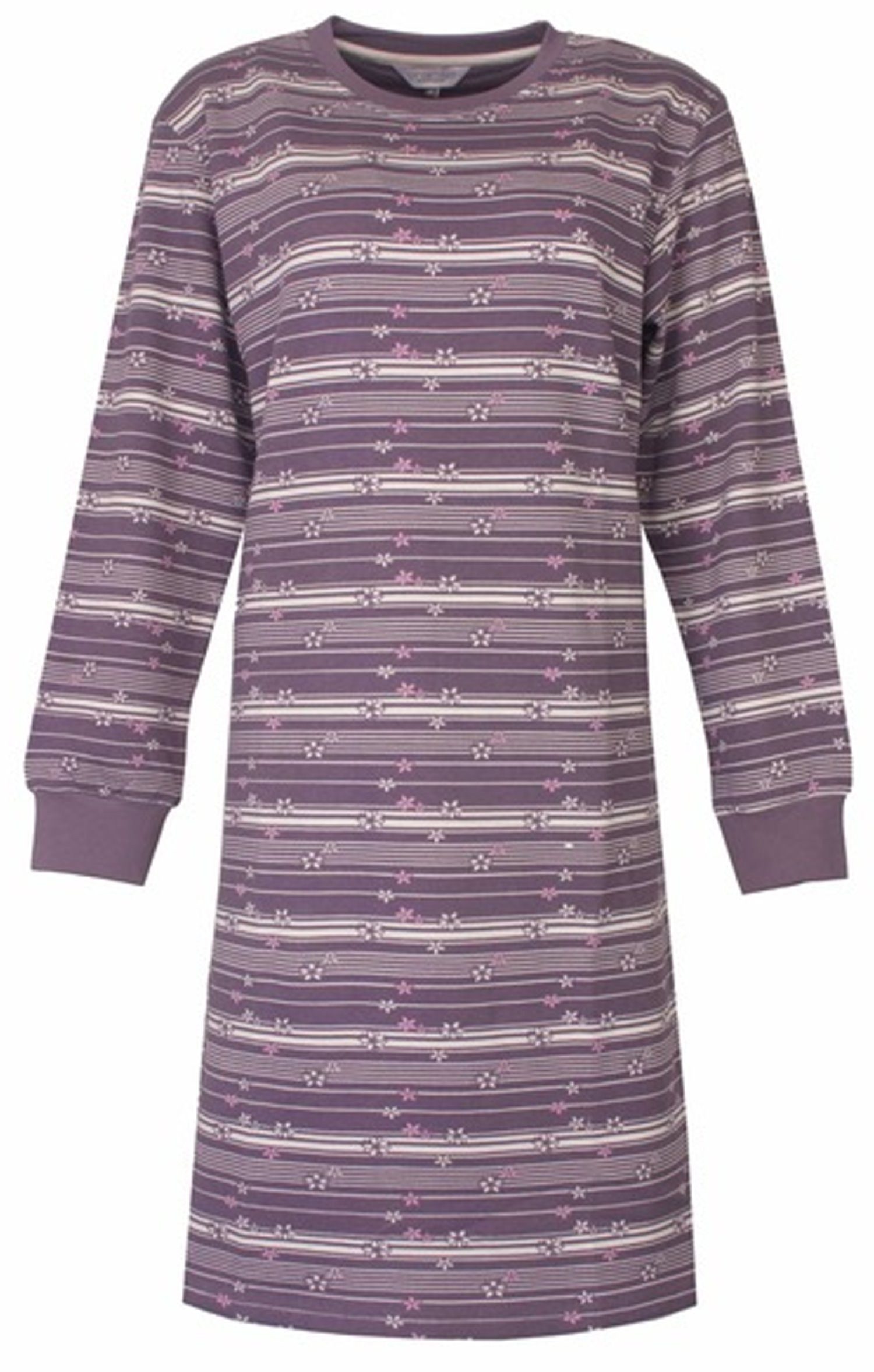 Tenderness Nachthemd Damen Schlafshirt warm (1-tlg) Microfleece Qualität günstig online kaufen