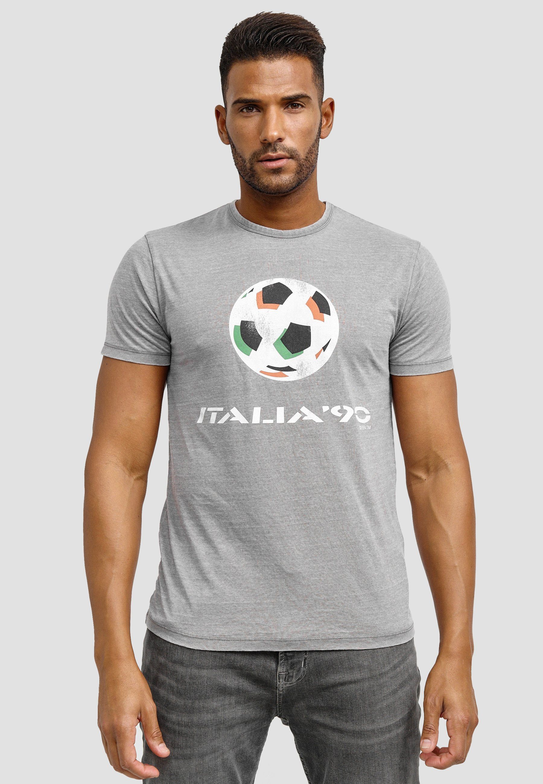 Recovered T-Shirt FIFA World Cup 1990 GOTS zertifizierte Bio-Baumwolle
