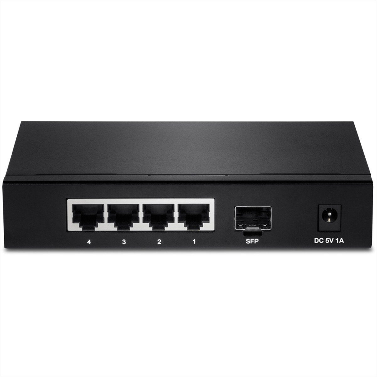 TEG-S51SFP Gigabit Ethernet (10/100/1000) Schwarz Netzwerk Switch Netzwerk-Switch