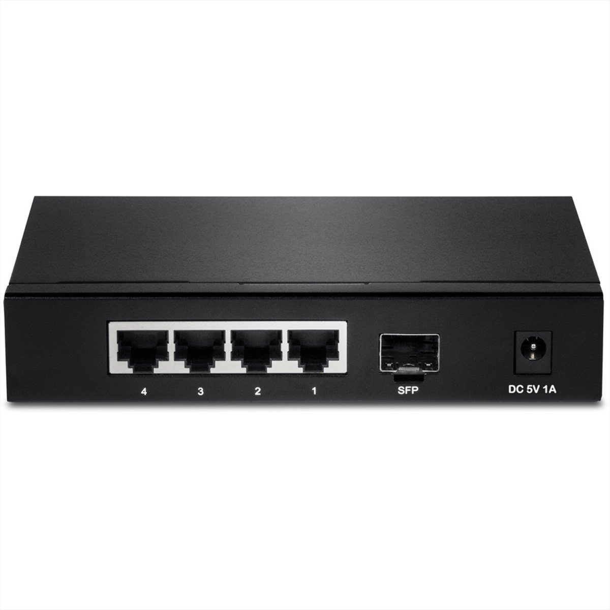 Trendnet TEG-S51SFP Gigabit Ethernet (10/100/1000) Schwarz Netzwerk Switch Netzwerk-Switch