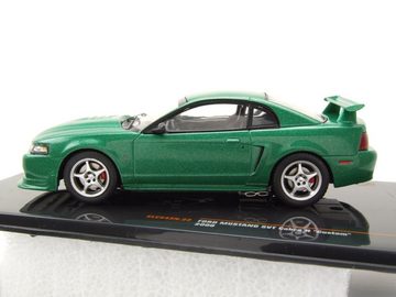 ixo Models Modellauto Ford Mustang STV Cobra R 2000 grün metallic Modellauto 1:43 ixo models, Maßstab 1:43