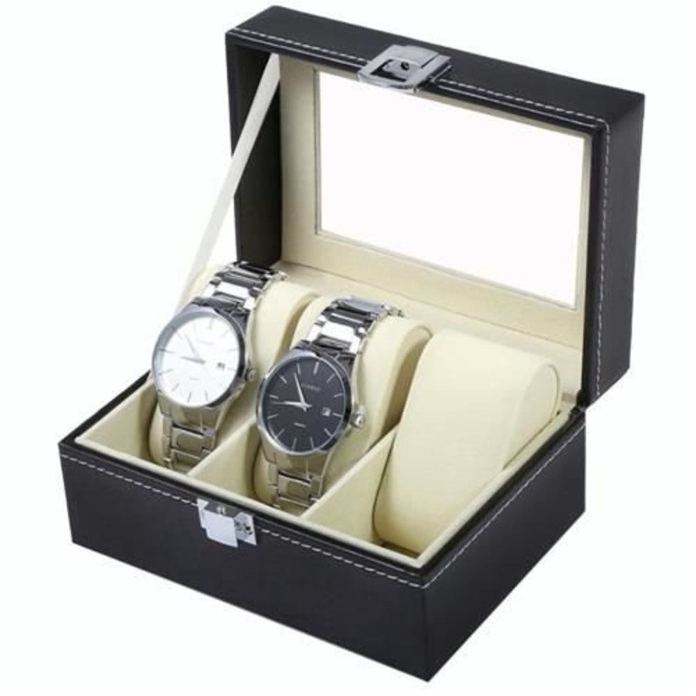 ISO TRADE Uhrenbox Uhrenorganizer Aufbewahrungsbox (Spar-Set, günstig online kaufen