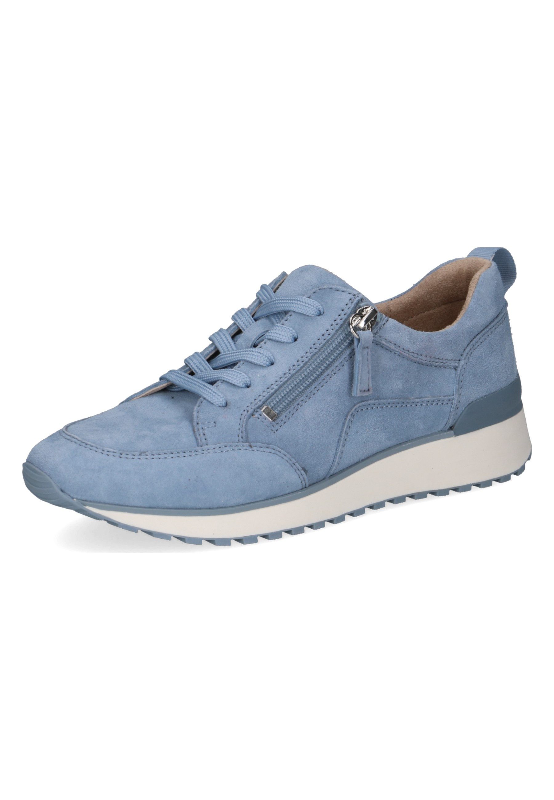 Caprice 9-23702-42 818 Blue Suede Sneaker