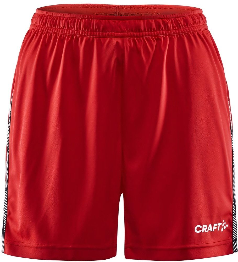 Trainingshose Premier Shorts (rec. Polyester, ergonomisches Design) kurz rot Damen