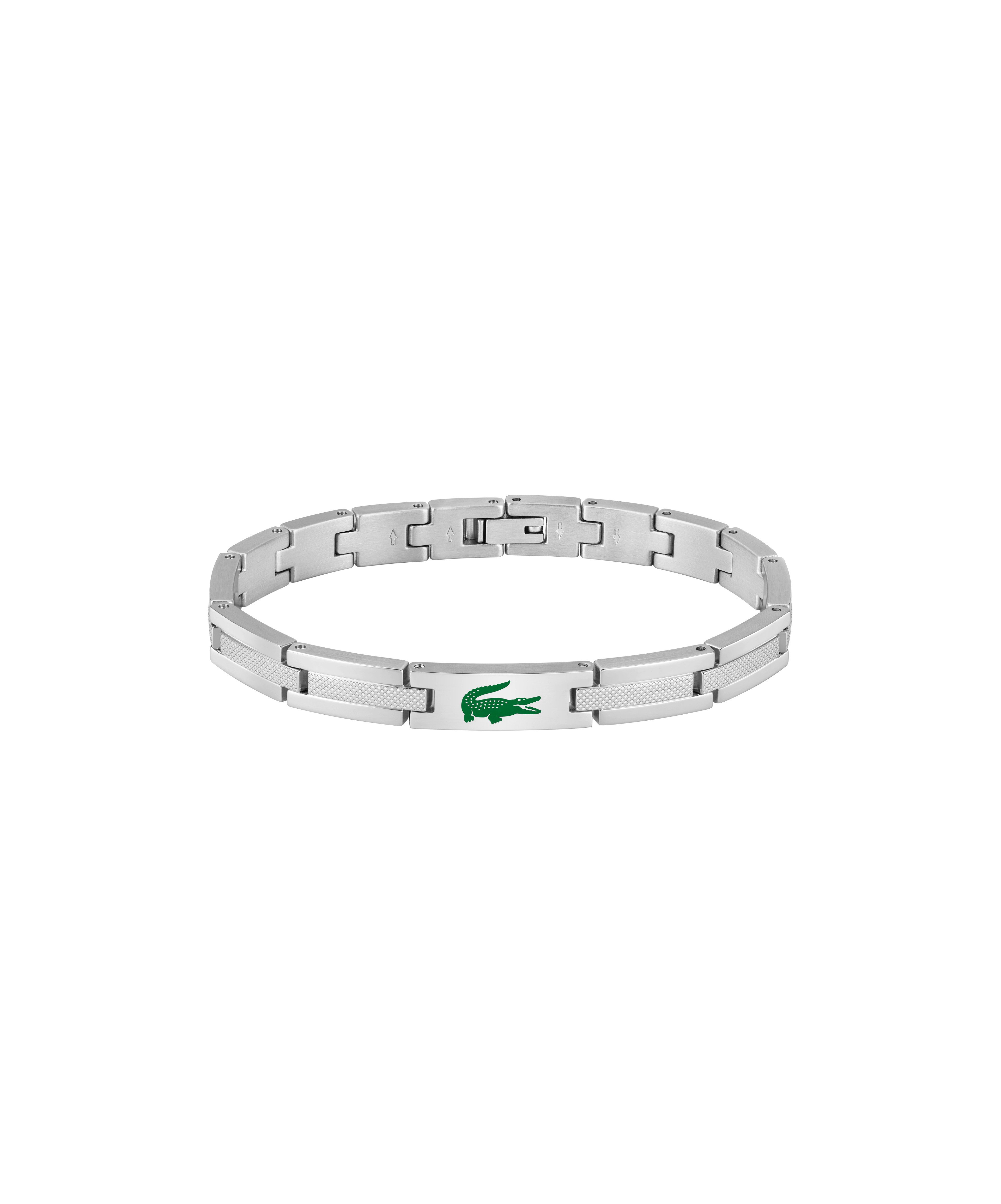 Lacoste Gliederarmband STENCIL, Emaille