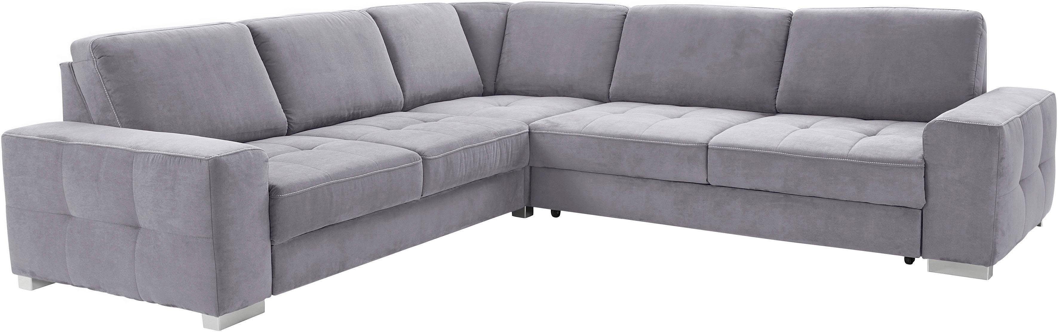 sit&more Ecksofa Santorini L-Form, mit Federkern günstig online kaufen