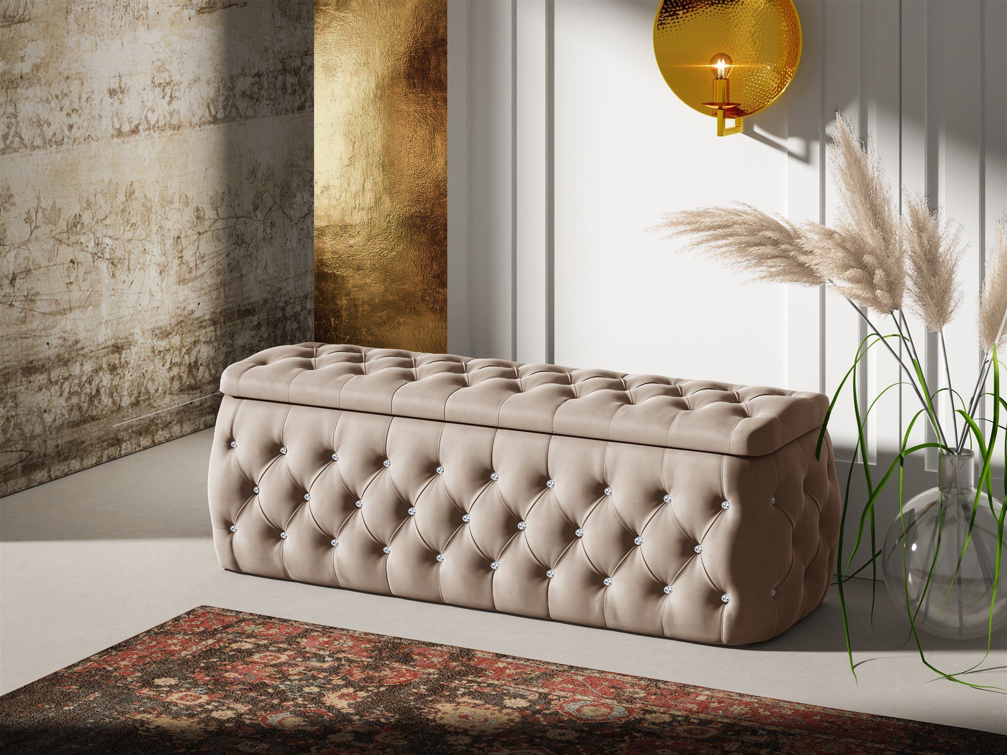 Fun Möbel Boxbett Schlafzimmerbett SEVRA Nr.4 günstig online kaufen