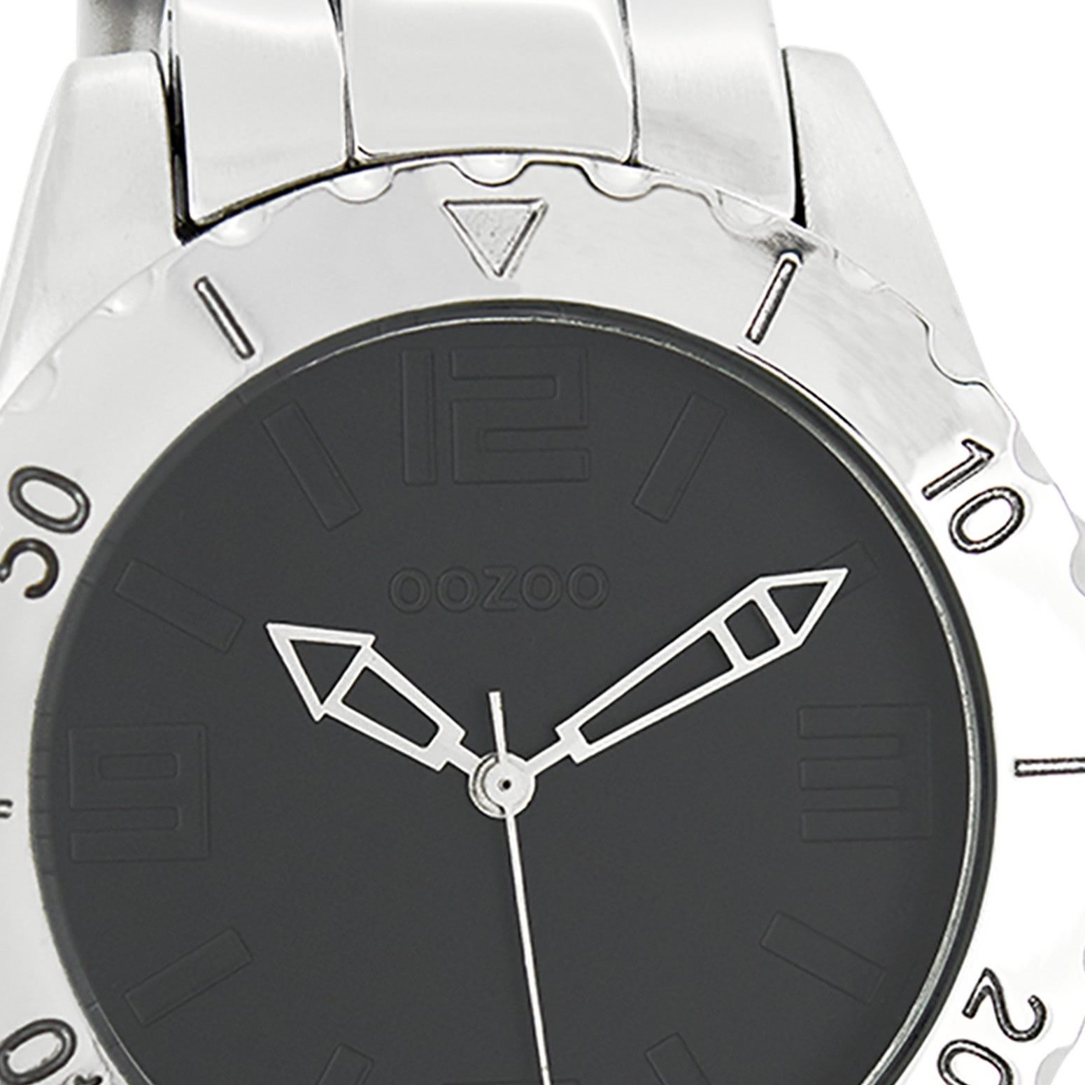 OOZOO Quarzuhr Oozoo Damen Armbanduhr silber Analog matt, (Analoguhr), Dame günstig online kaufen