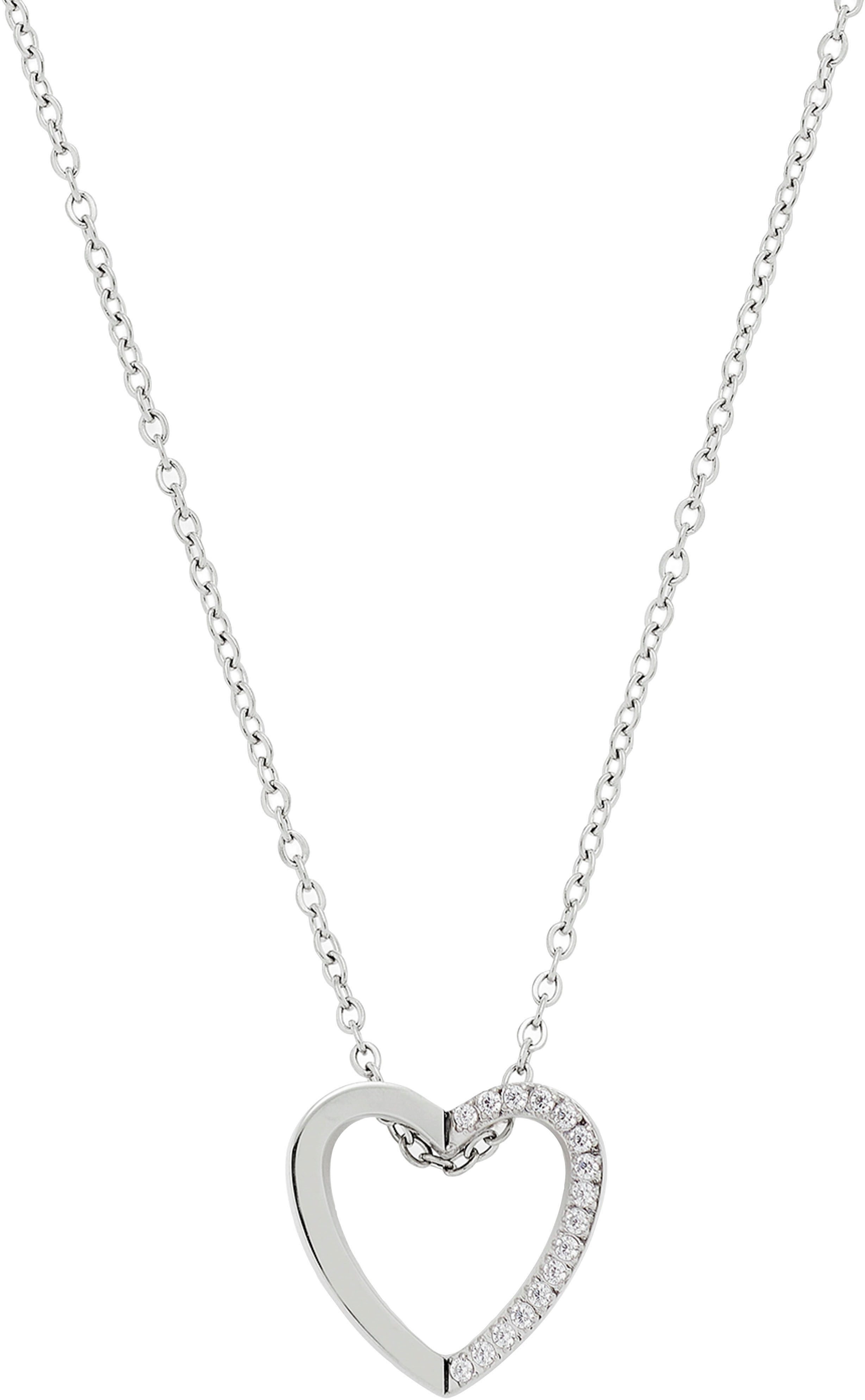 LEONARDO Kette mit Anhänger Halskette Dolores, mit Zirkonia (synth) günstig online kaufen