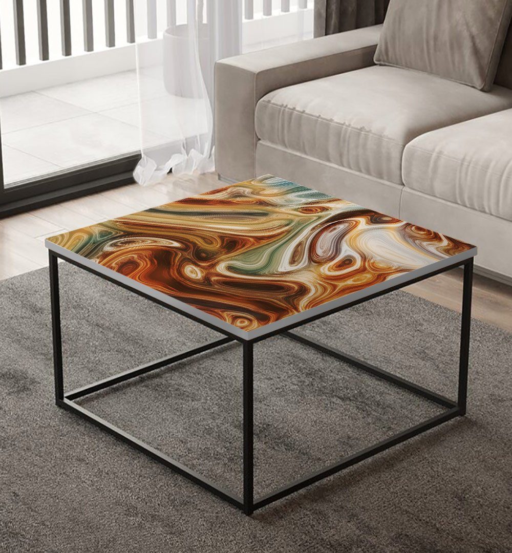 MyMaxxi Möbelfolie Tischfolie Abstraktes Muster bunt Bubblefree selbstklebend Folie, (Abstraktes Muster bunt, 1St.}, Klebefolie passend geschnitten und gerollt), Selbstklebend