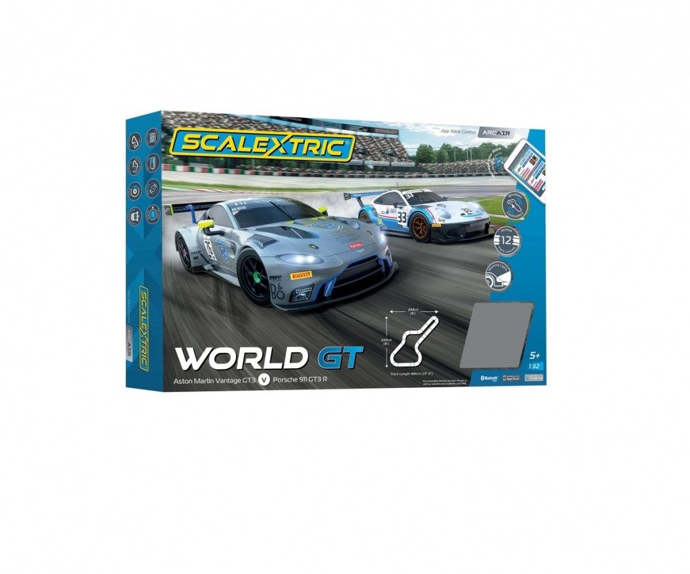 Scalextric Rennbahn-Auto Scalextric 1:32 ARC AIR World GT Wirel.