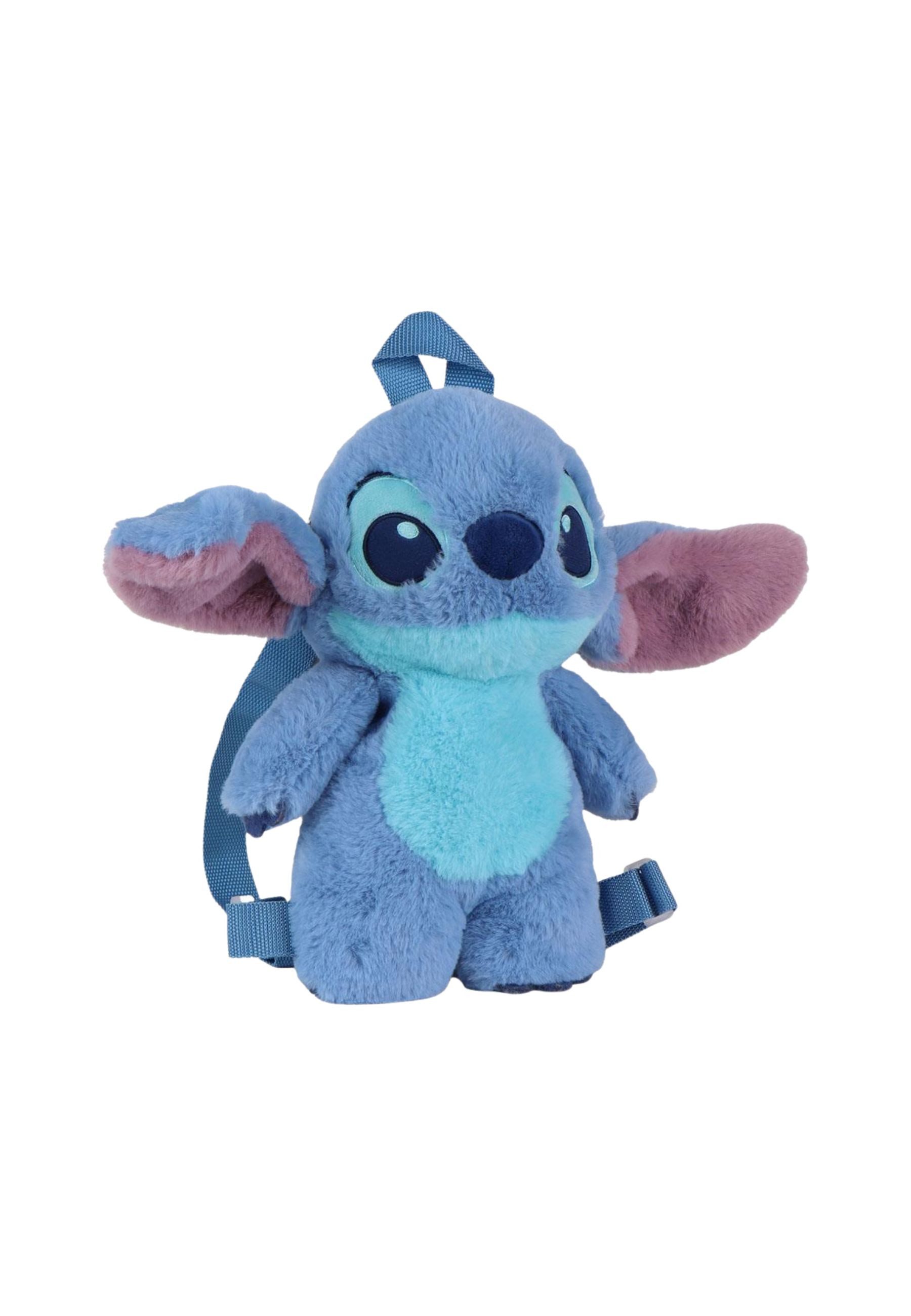Disney Rucksack Kinder Rucksack Plüschfigur Stitch (Set)