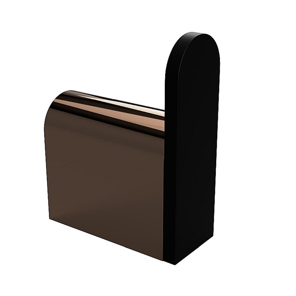 BRILLANTBAD® Kleiderhaken BALLA Kleiderhaken Messing Schwarz Kupfer für Bad & Küche >> Bohren, Einfach zu installieren mit beilegenden Schrauben- & Dübelset