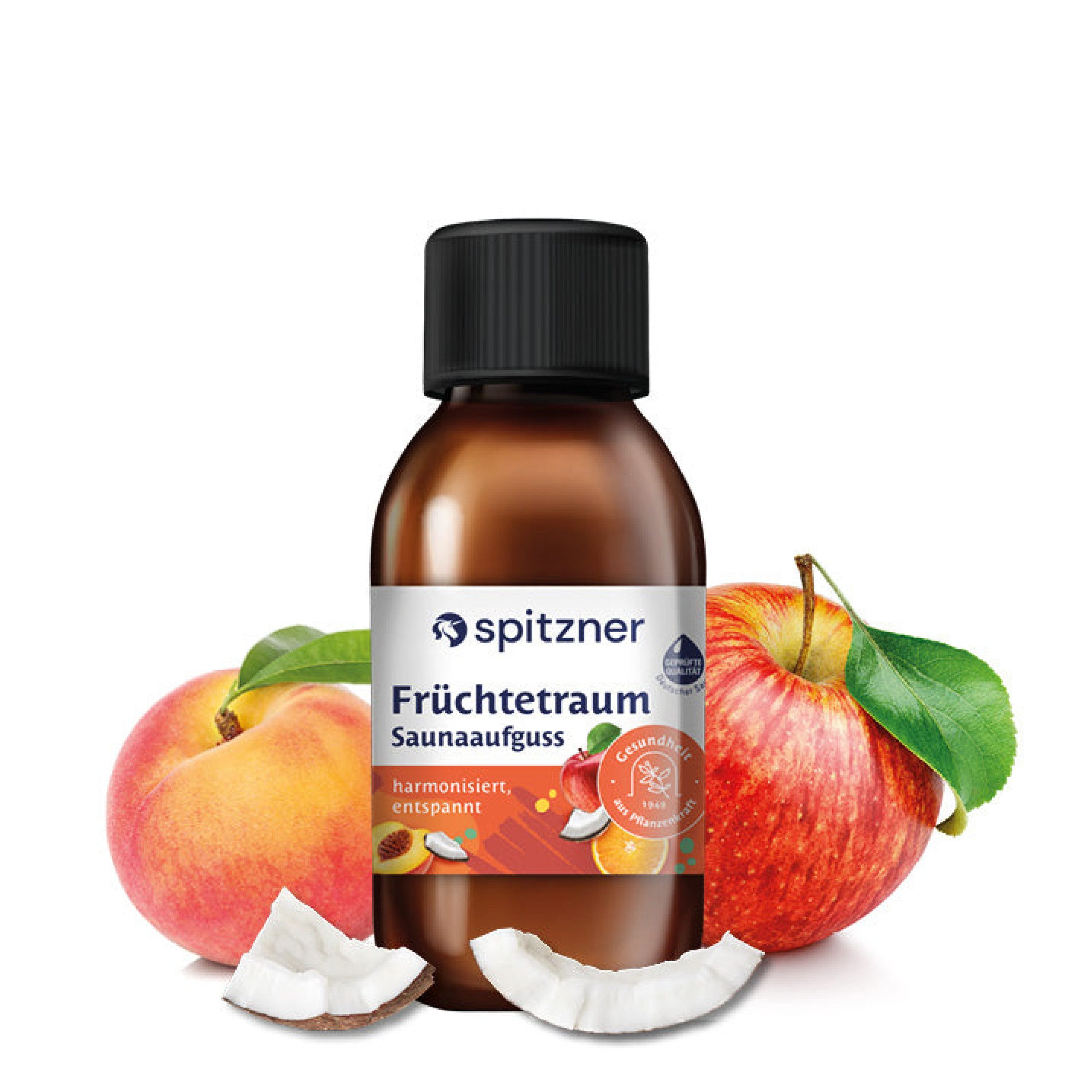 Spitzner Aufgusskonzentrat Spitzner Saunaaufguss Früchtetraum 125 ml Wellness Sauna Aufguss