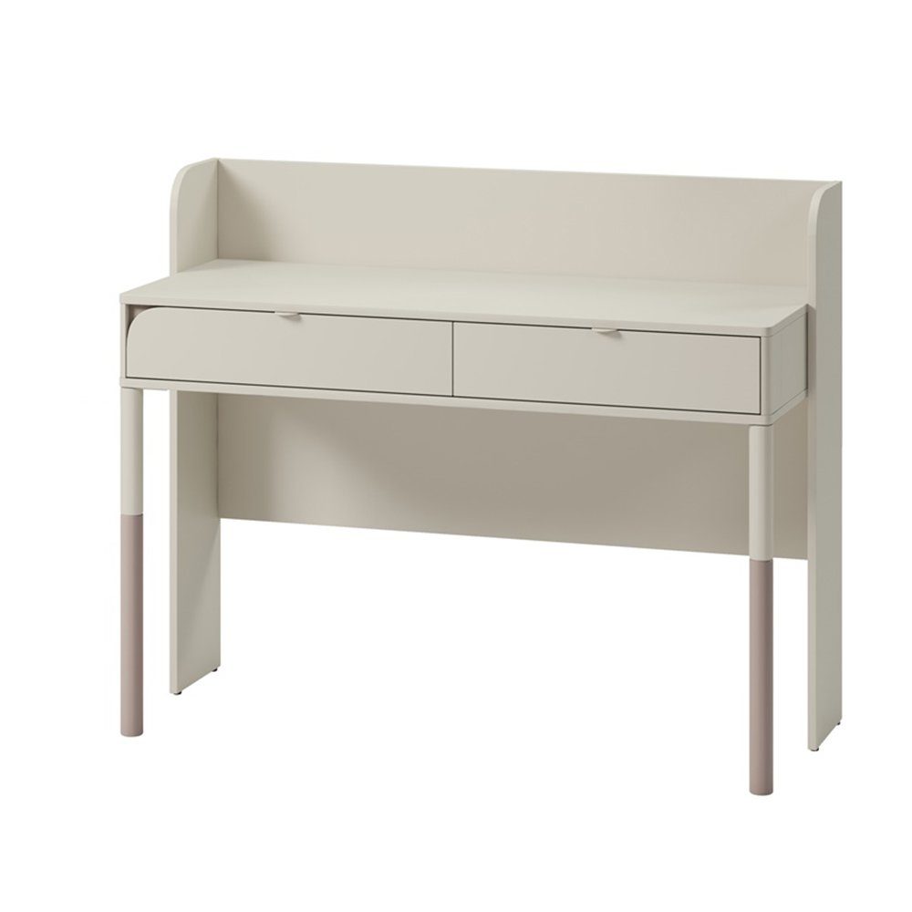 Compleo Schreibtisch Moderne Schminktisch JUNA mit 2 Schubladen Breite 122 cm