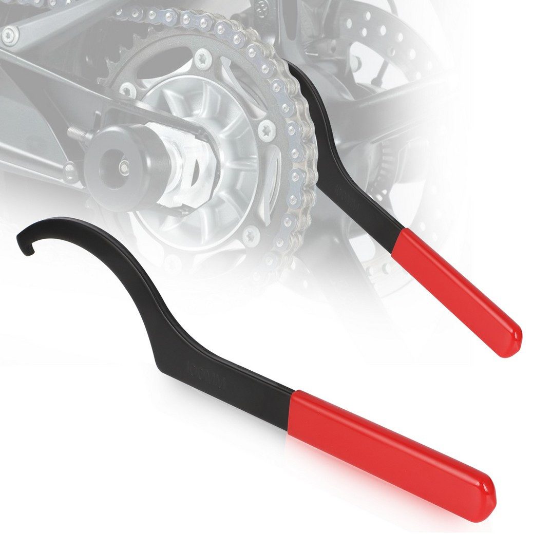 Tourtecs Sitzbank Ketteneinstellwerkzeug für Ducati Modelle mit Einarmschwinge # KE15