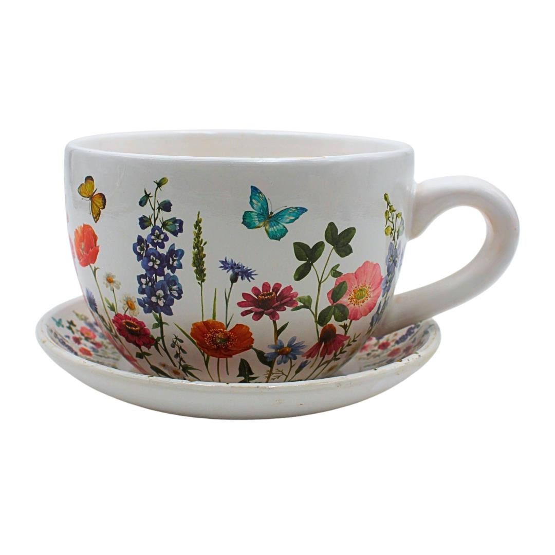 Dekohelden24 Pflanzkübel Pflanztassen in verschiedenen Varianten (1 St), Ke günstig online kaufen