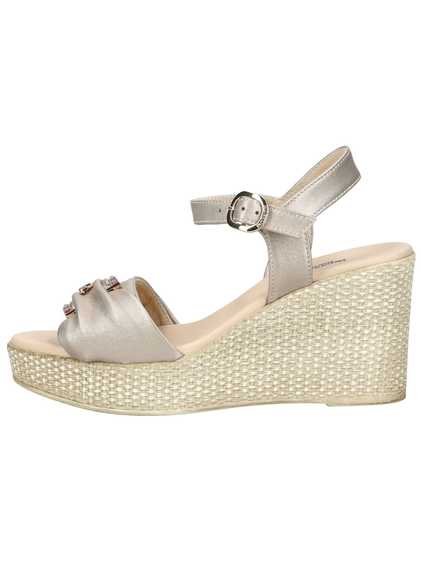 Nero Giardini Nero Giardini Sandalen Leder Keilsandalette