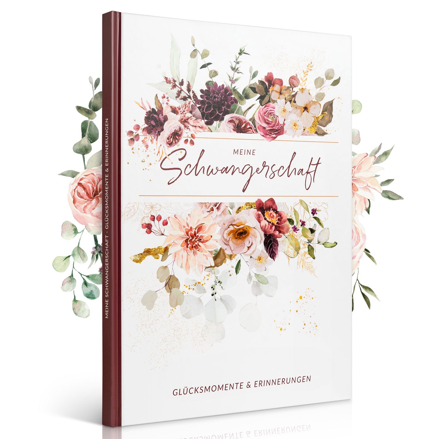Eulentaler Tagebuch I Schwangerschaftstagebuch I 88 Seiten I, Von Hebammen gestaltet, Dokumentiere deine Schwangerschaft