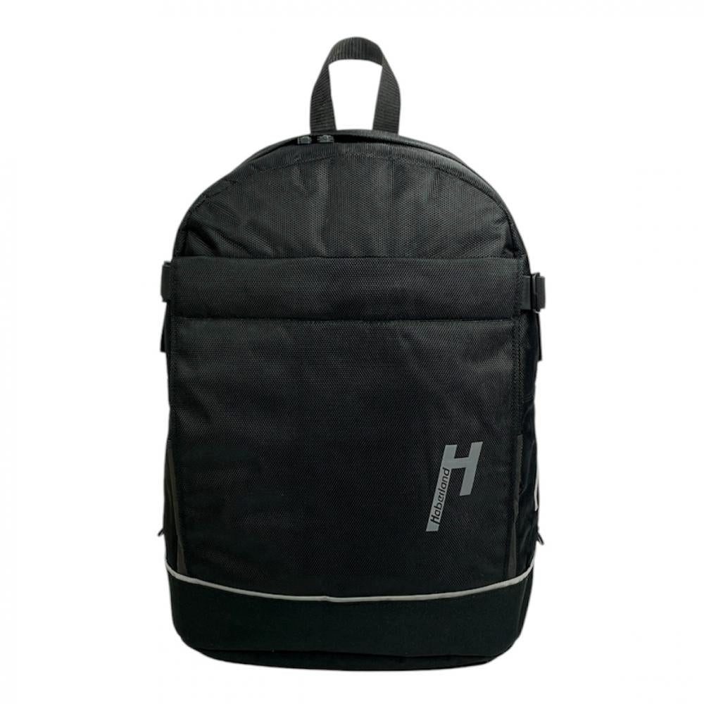 Haberland Fahrradtasche Haberland Bike-Rucksack Lucky Active Plus schwarz - vielseitige Gepäck