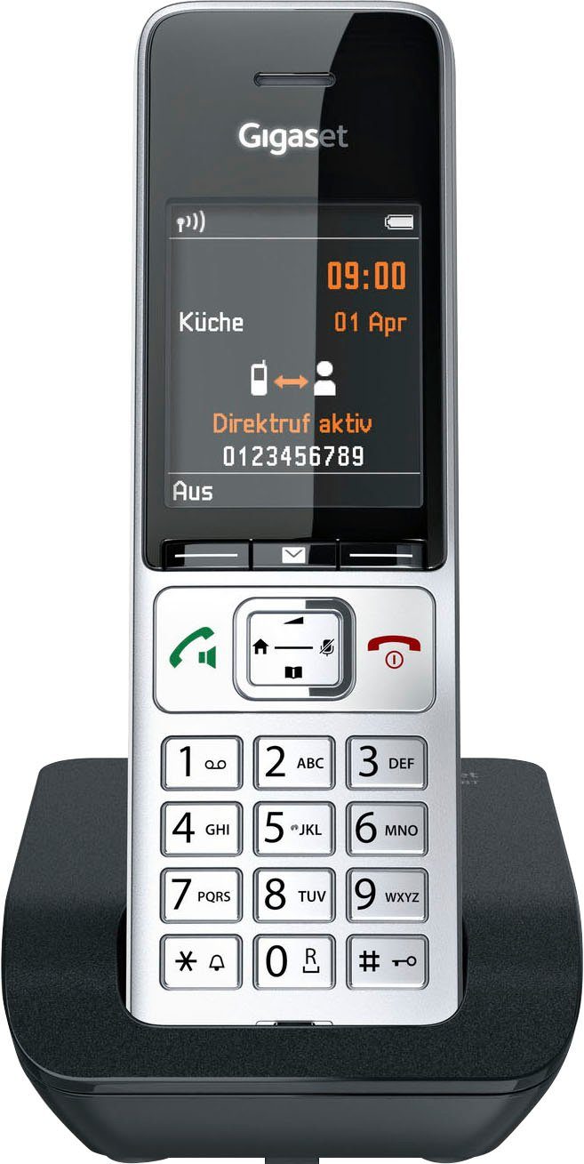 Gigaset COMFORT 500 Schnurloses DECT-Telefon 1) (Mobilteile