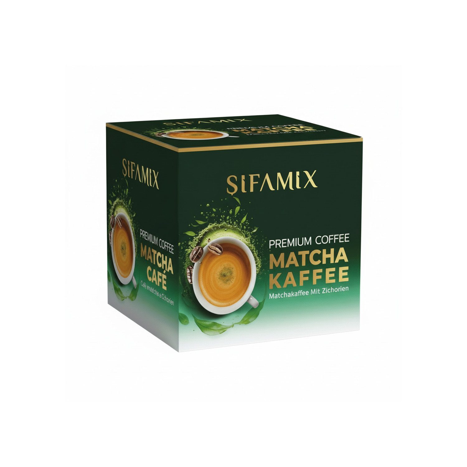 ŞİFAMİX Kaffee Matcha Kaffee – Natürlich Aromatisch, Fein Gemahlen & Vielseitig 100gr