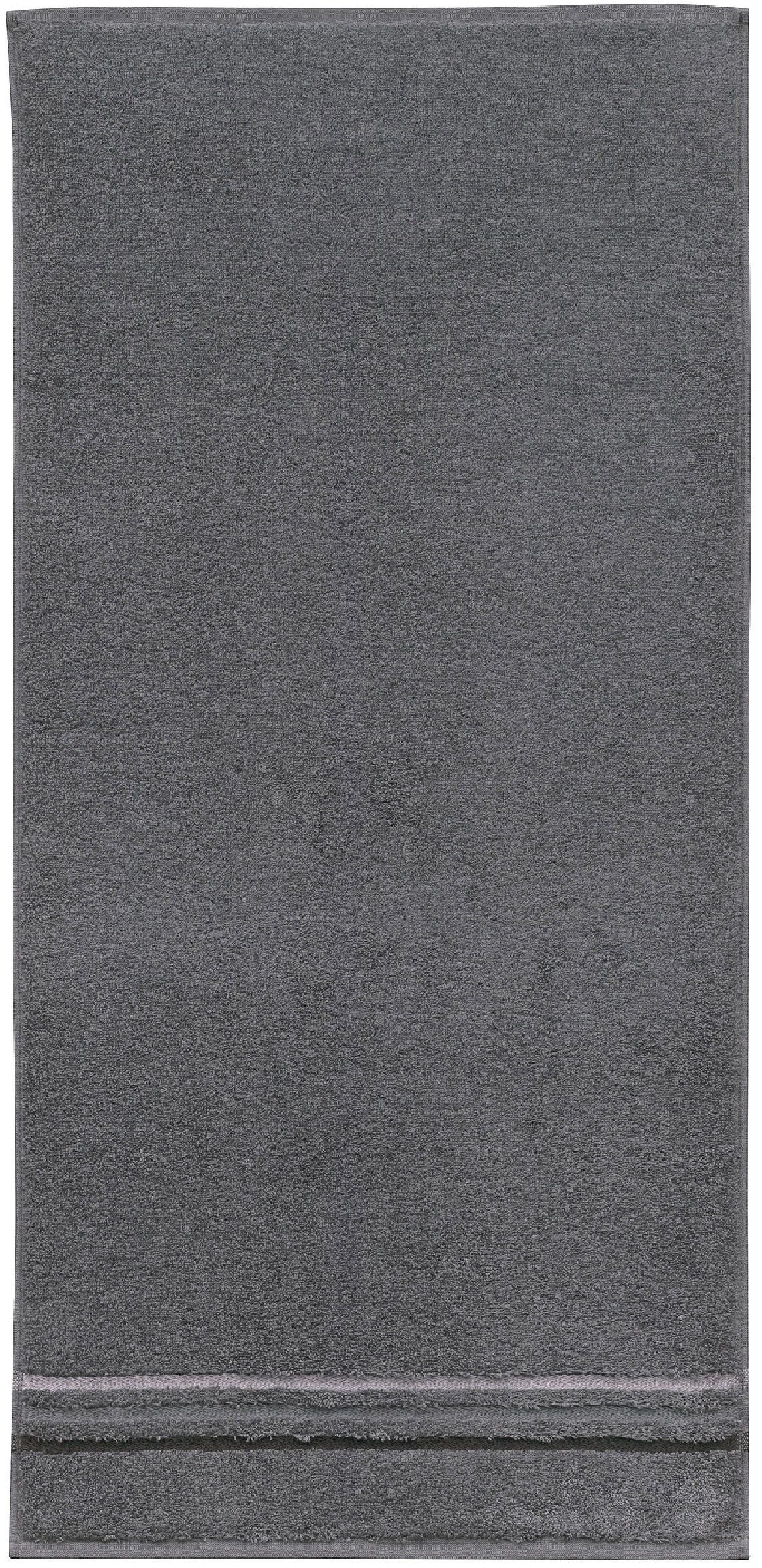 Schiesser Handtücher Skyline Color aus 100 % Baumwolle mit eleganter Streifenbordüre, Frottier (Set, 4-St), MADE IN GREEN by OEKO-TEX®