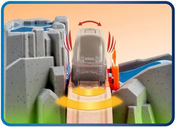 BRIO® Spielzeugeisenbahn-Tunnel BRIO® WORLD, Smart Tech Sound Wasserfall-Tunnel, für die Brio Eisenbahn; FSC® - schützt Wald - weltweit