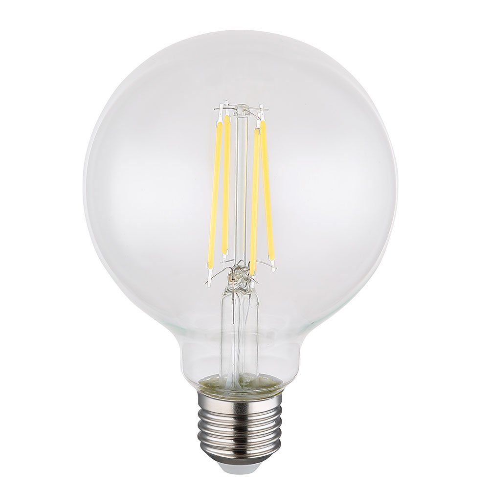 Globo LED-Leuchtmittel, LED Leuchtmittel 7W D E27 4000K cm dimmbar Edison Lampe 9,5 Filament