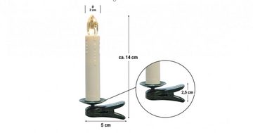 Hellum LED-Lichterkette Hellum LED-Weihnachtsbaumkerzen kabellos ERWEITERUNG 5 BS ww innen