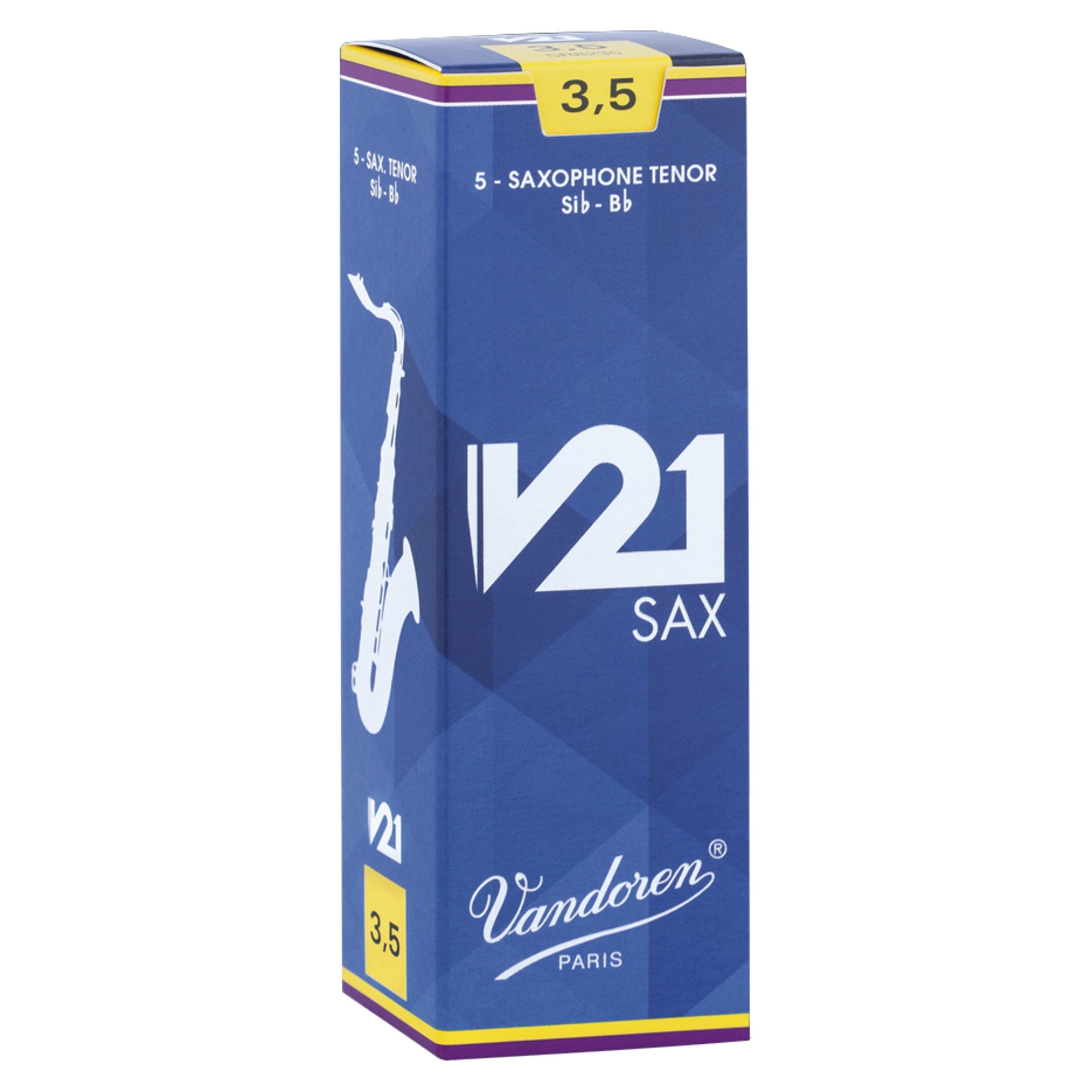 Vandoren Blattabschneider Saxophon, V21 Tenor Sax 4 - Blatt für Tenor Saxophone