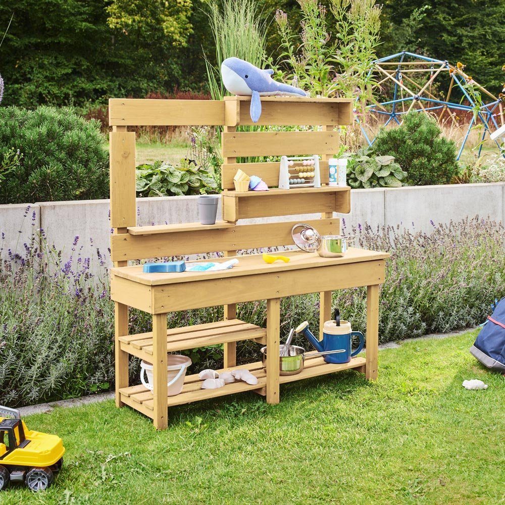HOME DELUXE Outdoor-Spielküche MANDU Tannenholz günstig online kaufen