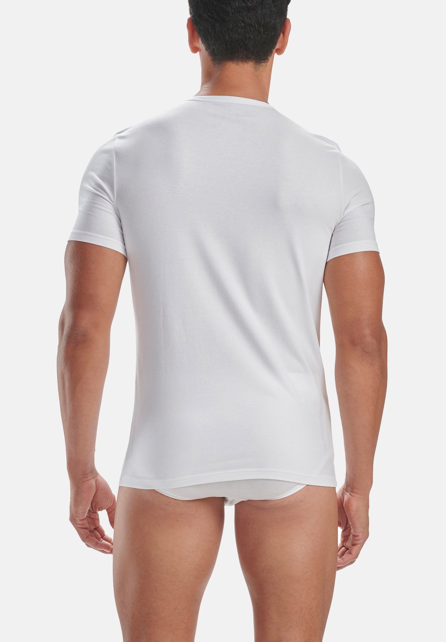 White T-Shirt Performance (4PK) Poloshirt Crew Neck adidas