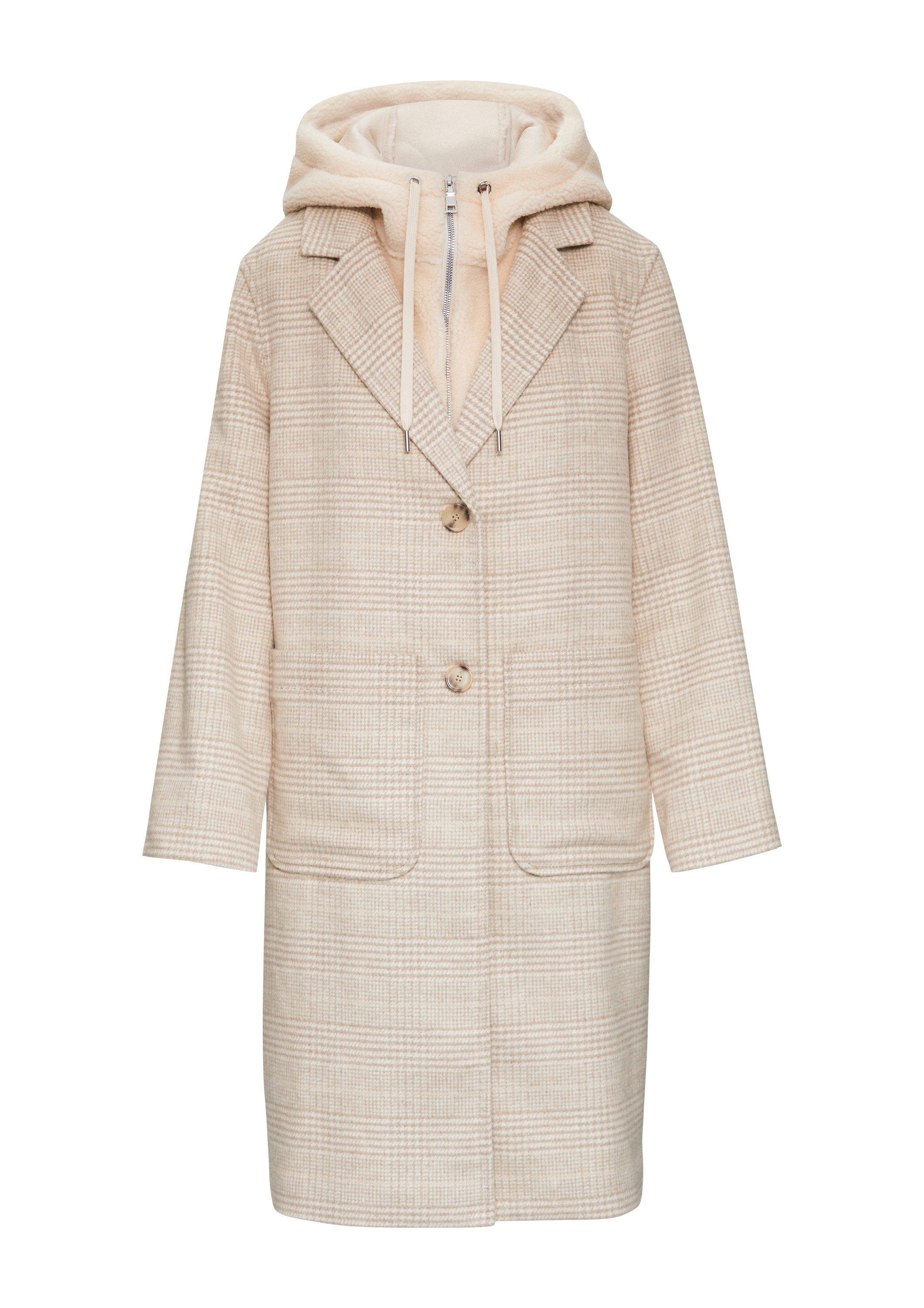 s.Oliver Funktionsmantel Outdoor-Mantel Wollmantel mit herausnehmbarem Tedd günstig online kaufen