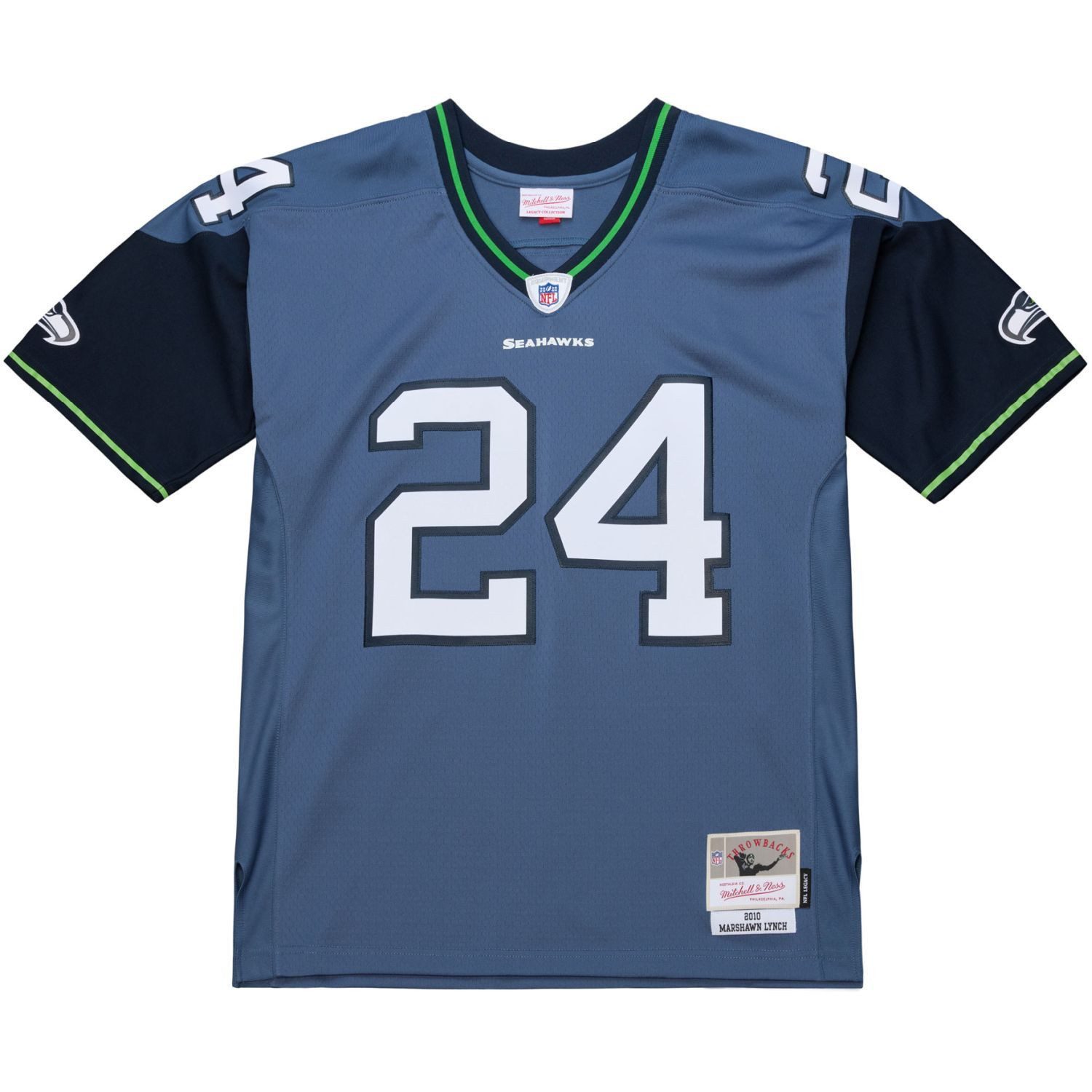 Mitchell & Ness Footballtrikot NFL Legacy Jersey Seattle Seahawks 2010 Marshawn L