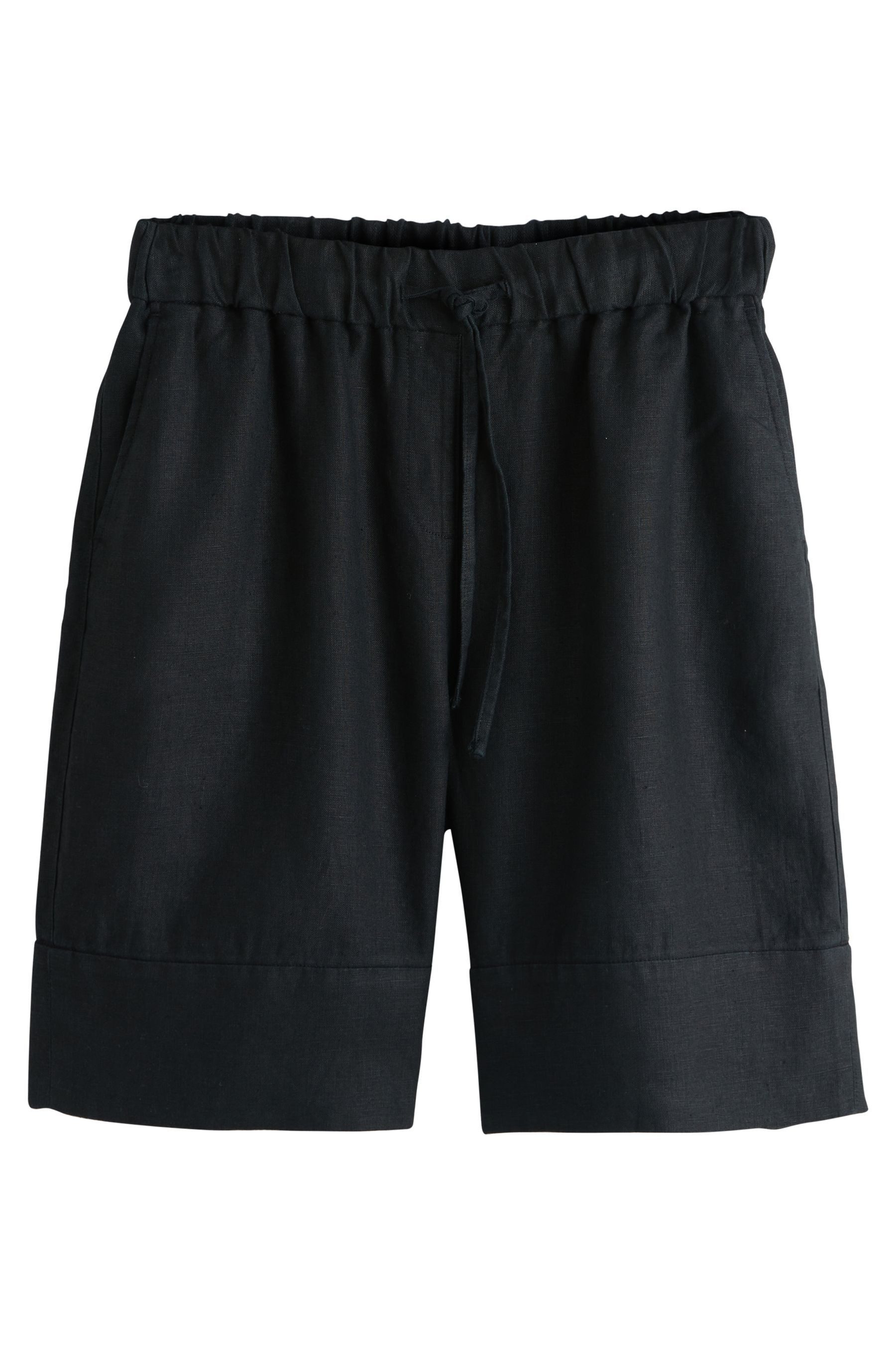 Bermudas N. Premium knielange Shorts aus 100 % Leinen
