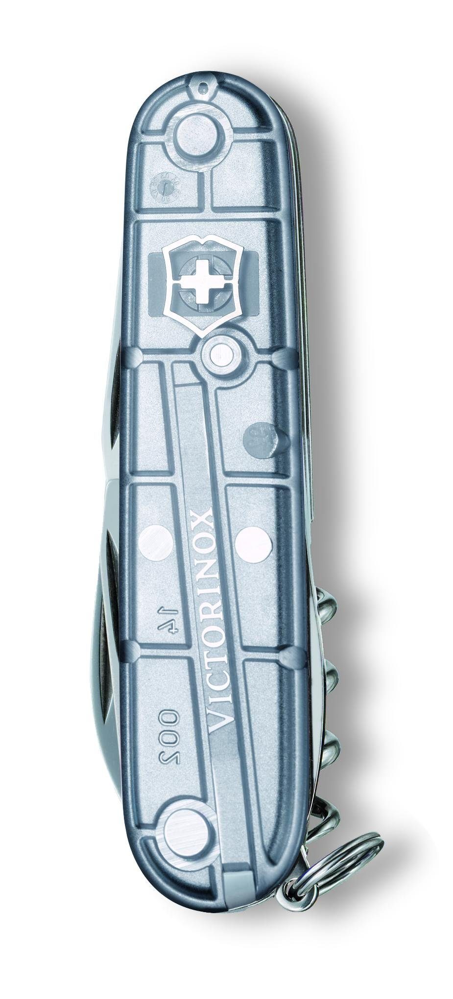 91 silver transparent mm, tech Victorinox Spartan, silver Taschenmesser