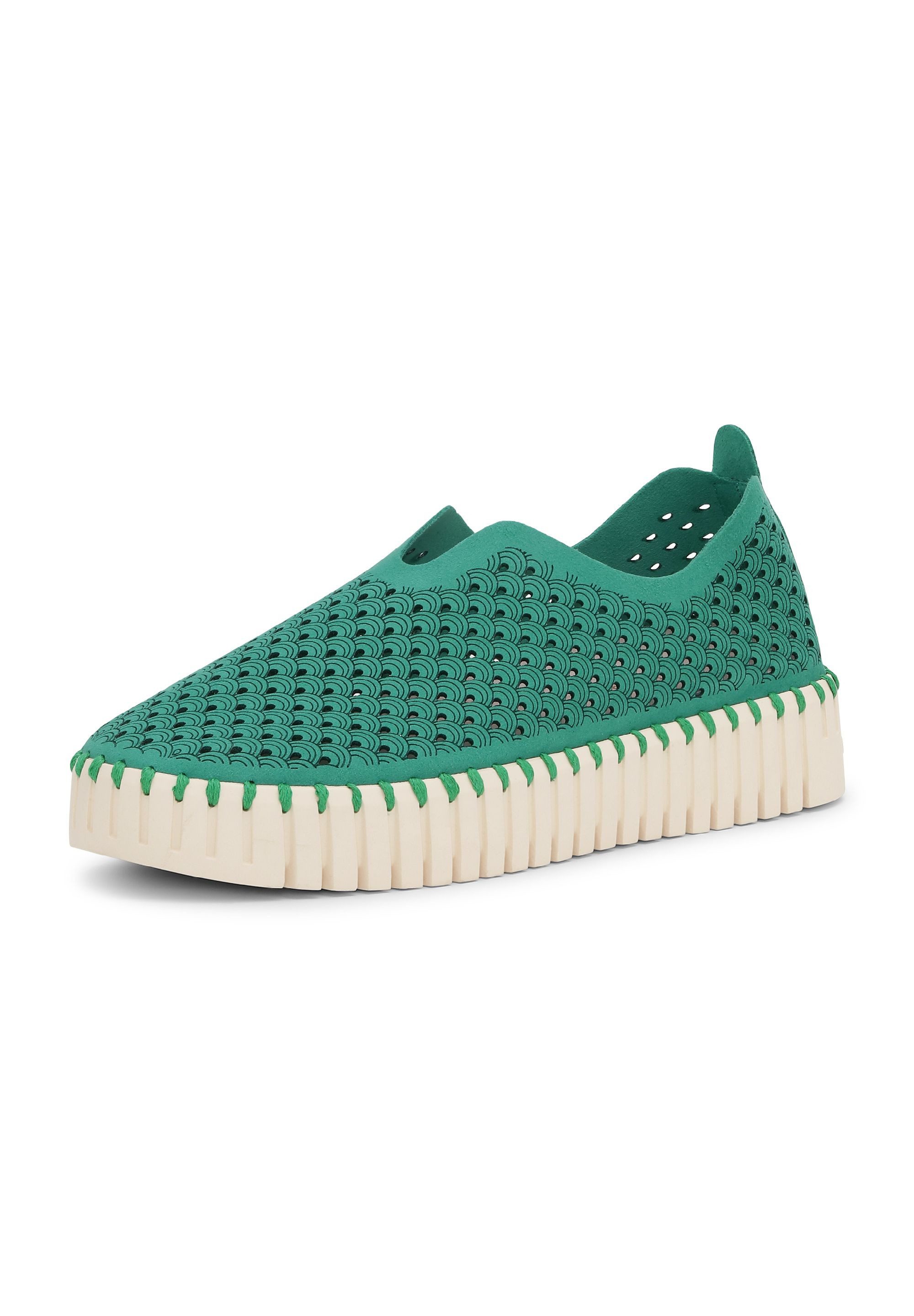 Ilse Jacobsen TULIP3373 Sneaker Plateausohle, atmungsaktive Mikrofaser, hoher Tragekomfort