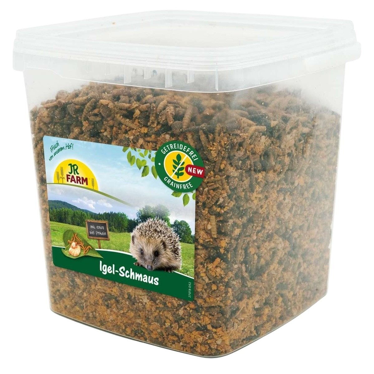JR Farm Garden Igel-Schmaus 2 kg Eimer, für: Farming