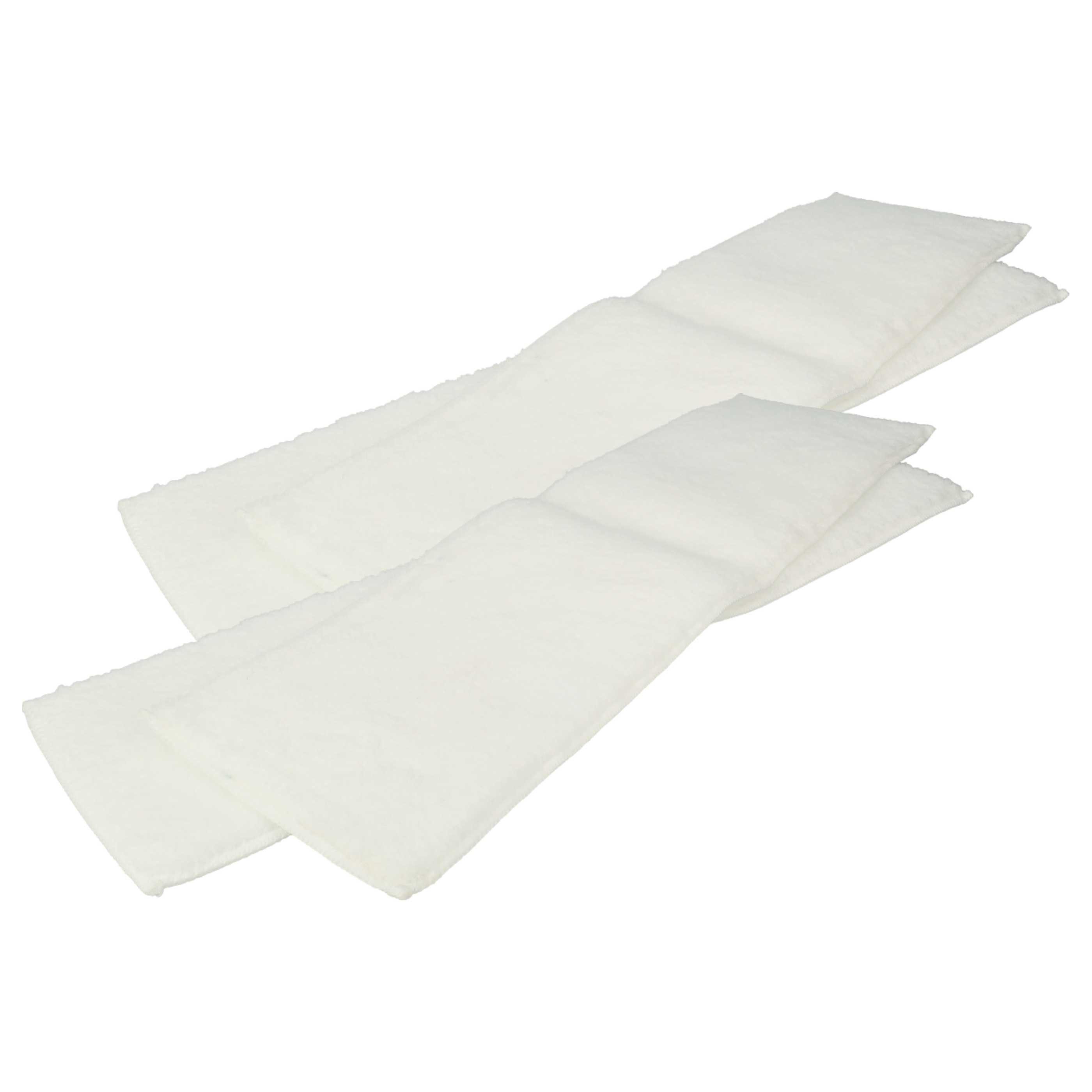 vhbw passend für Kärcher SC 2 EasyFix, SC 2.600 CB, SC 2 Deluxe EasyFix Wischbezug (Mikrofaser)